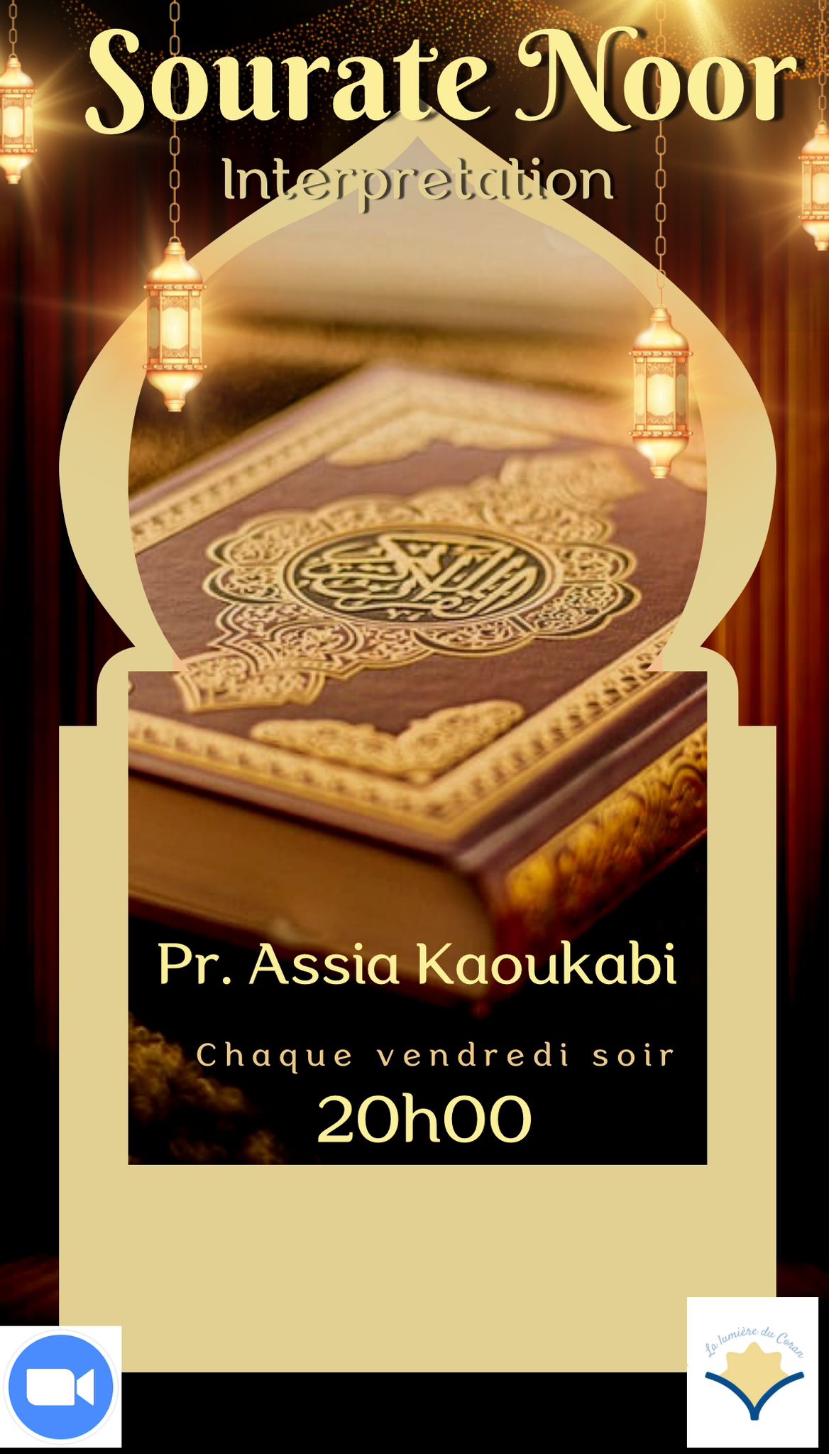 Cours de tafsir sur Zoom AIEPHAF S ASBL