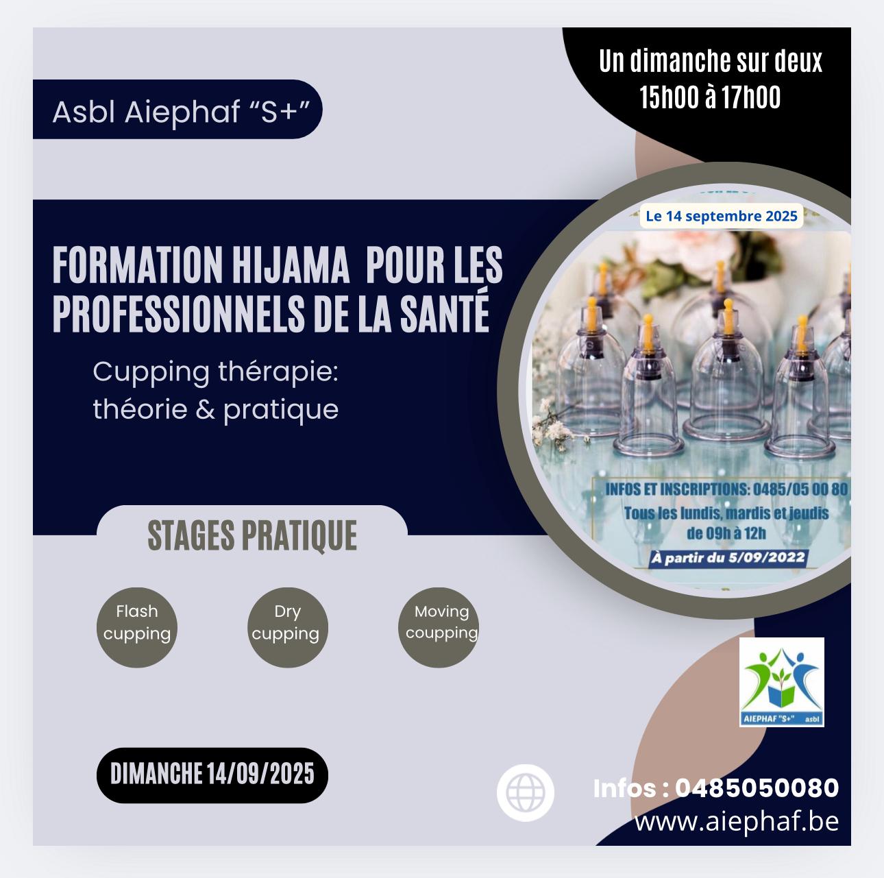 formation hijama pour pro 2025 septembre