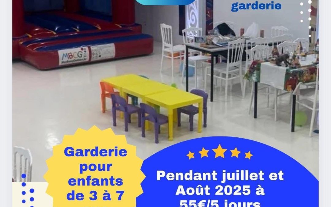 garderie juillet aout 2025 3 7 ans