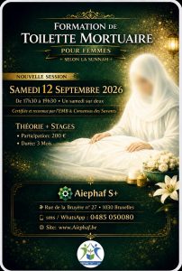 formation toilette mortuaire septembre 2026